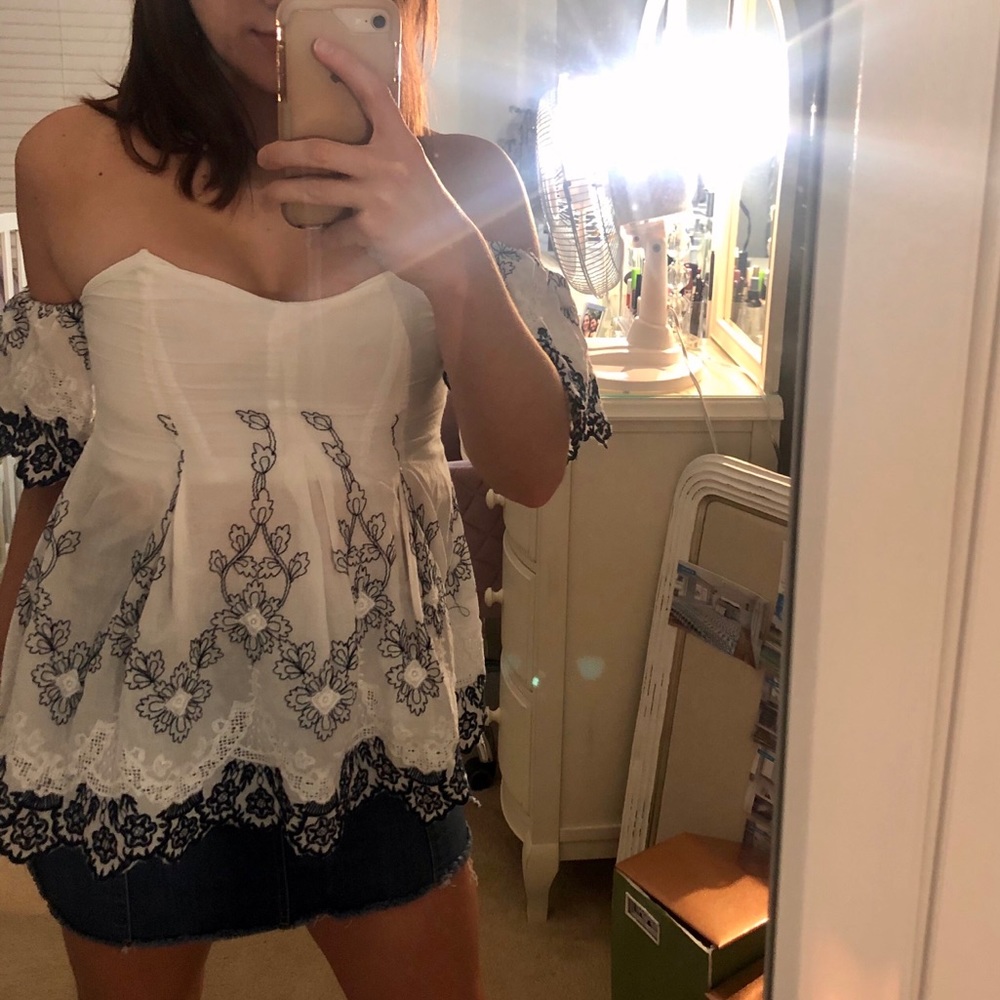 Fab’rik Strapless top